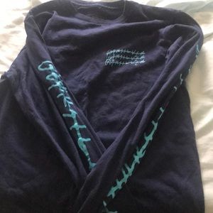 blue quicksilver shirt